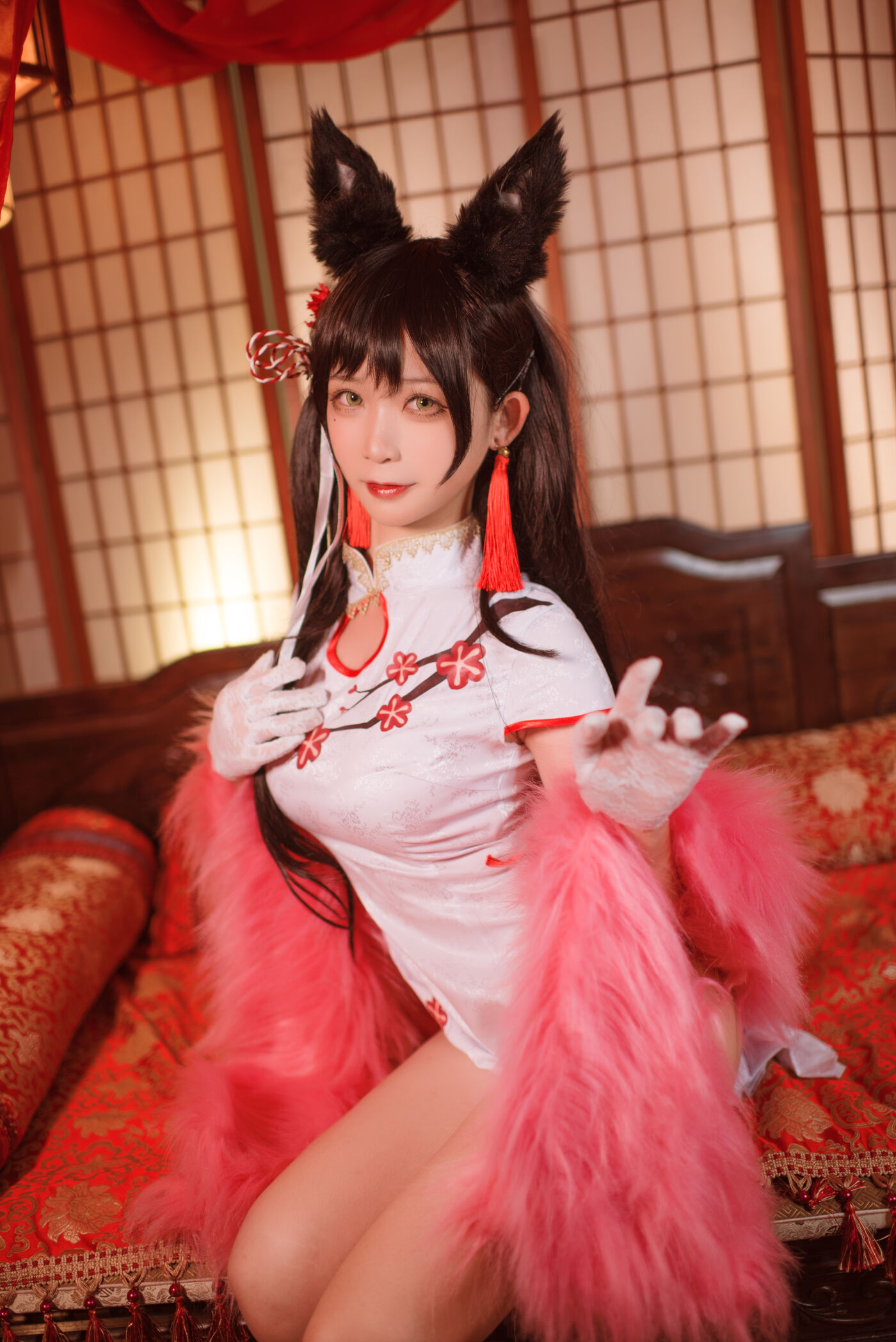 樱落酱 NO.005 爱宕新春旗袍 [16P]插图6